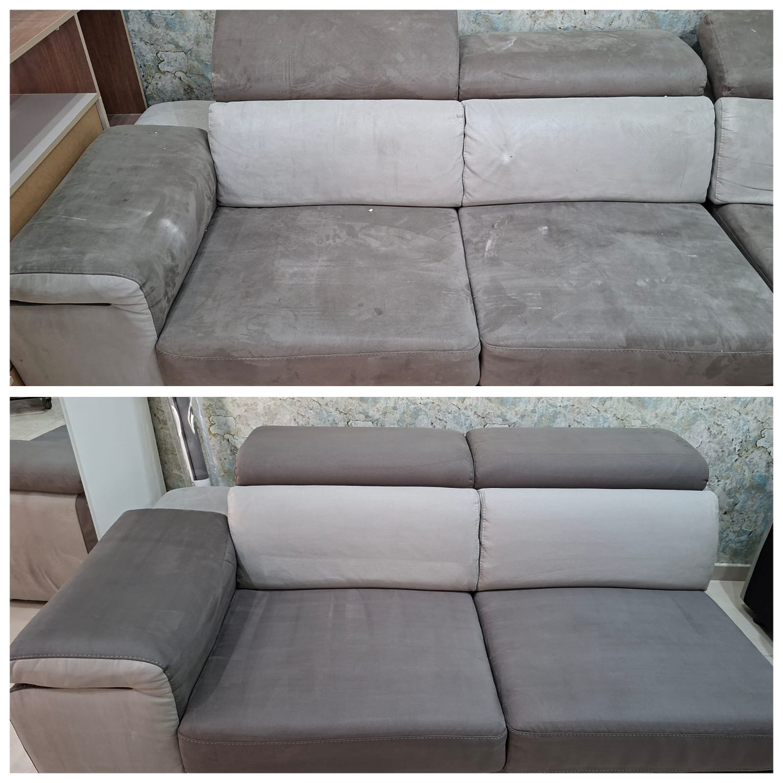 pulizia-divano-grigio